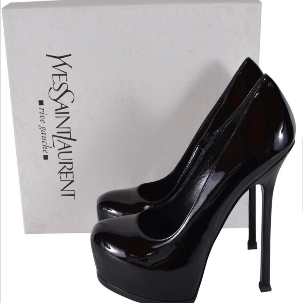YSL Tribtoo platform pump SO HOT!!